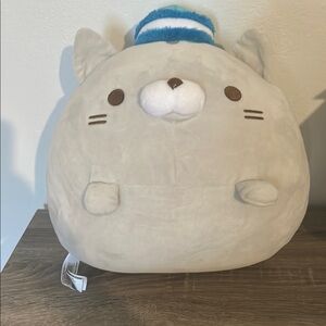 Squishmallows Gray and Blue Stuffed Animal